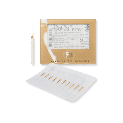 Ballet Needles | Gold | F-Shank