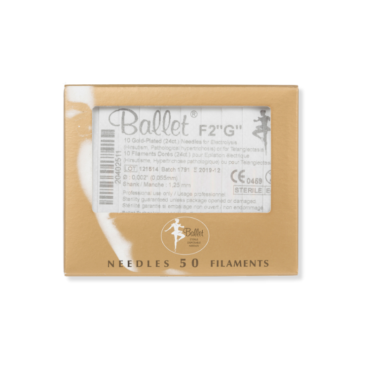 Ballet Needles | Gold | F-Shank